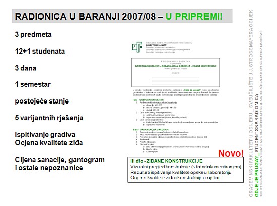 Radionica Baranjska pruga